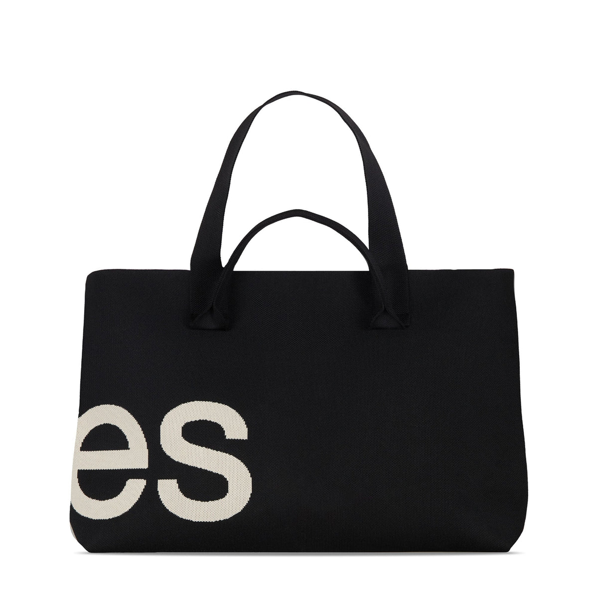 Curves Knit Tote (Black)